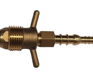 Overgang POL vingemutter - 6,3 - 8mm slangesokkel