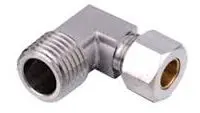 Albue 12mm Rørkobling x R3/8" Utvendig