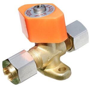 Stengeventil enkel 8mm rør