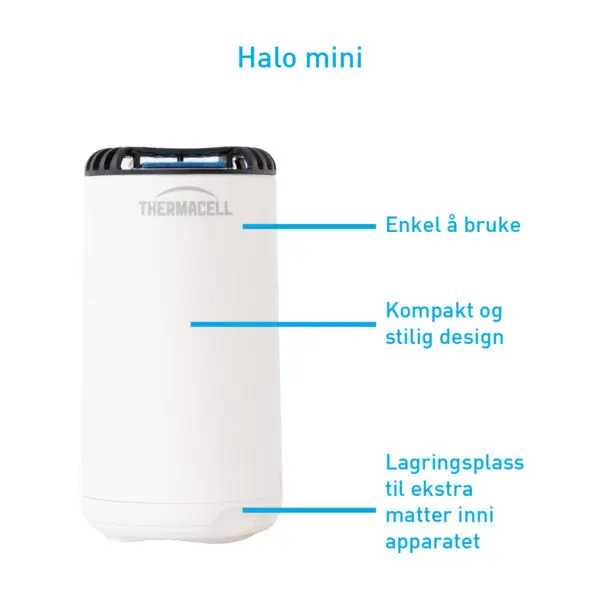 THERMACELL HALO MINI HVIT - Bilde 4