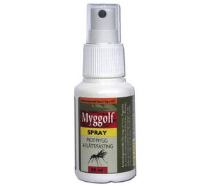 Myggolf Spray