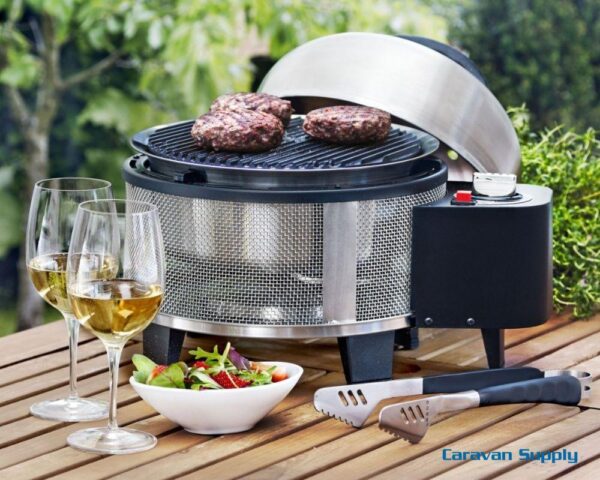 COBB Gassgrill med gassboks – kompakt og bærbar løsning for grilling på farten