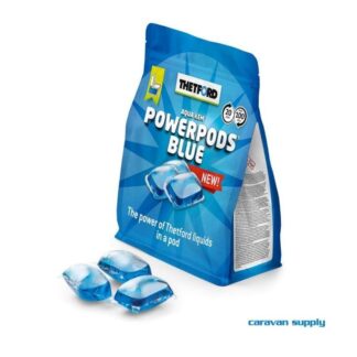 Bilde av Thetford PowerPods Blue 20 poser for kjemiske toaletter